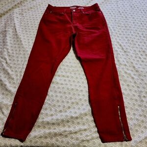 Diesel Women's Red Jeans